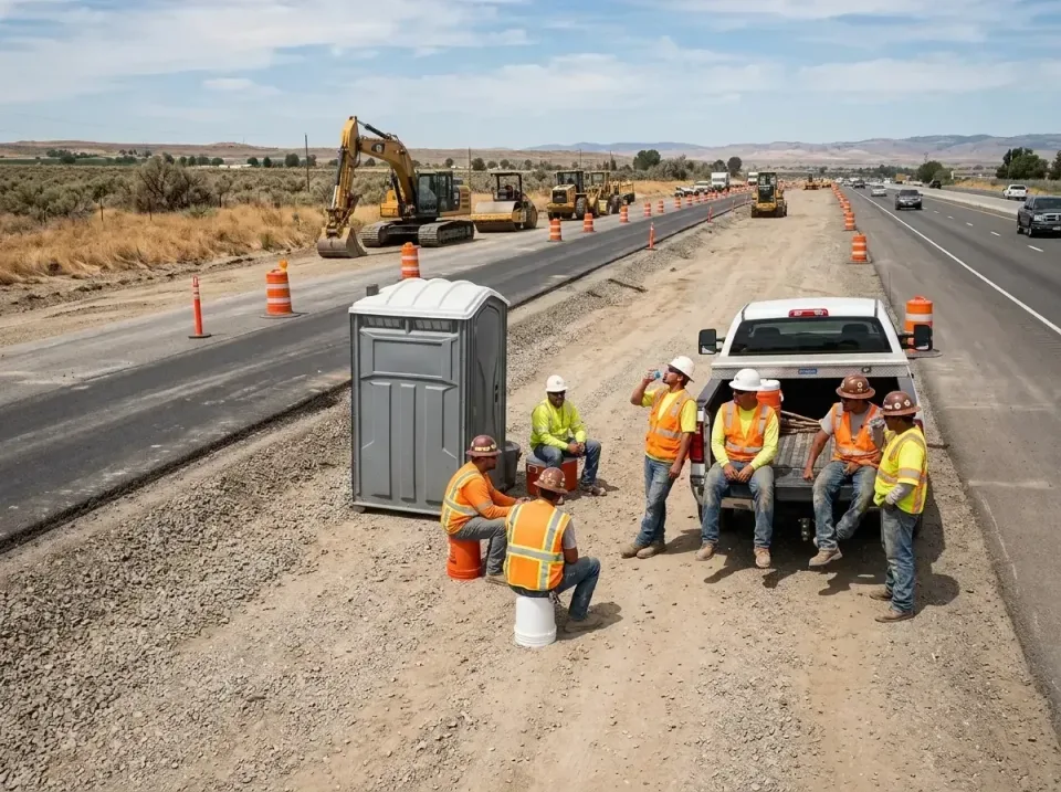highway-road-construction-crew-007 — frequently asked questions, Porta Potty and Restroom Rentals in Coleman, TX